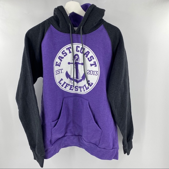 East Coast purple hoodie